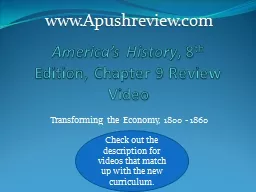 America’s History , 8 th
