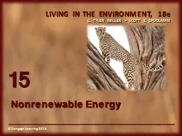 15 Nonrenewable Energy Oil and natural gas