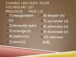 Chasing Lincoln’s Killer