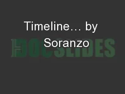 Timeline… by   Soranzo