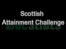 Scottish Attainment Challenge