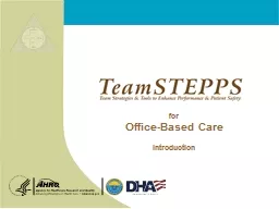 for Office-Based Care
