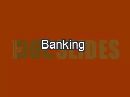 Banking & Finance Webinar
