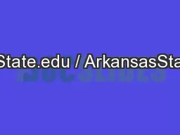 AState.edu / ArkansasState