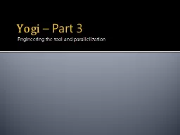 Yogi  –  Part 3 Engineering the