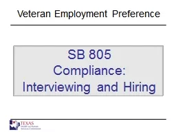 Veteran Employment Preference