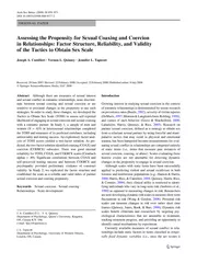 ORIGINAL PAPER Assessing the Propensity for Sexual Coa
