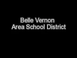 Belle Vernon Area School District