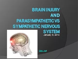Brain Injury  and  Parasympathetic vs Sympathetic nervous system
