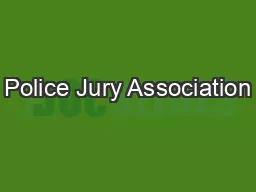 Police Jury Association