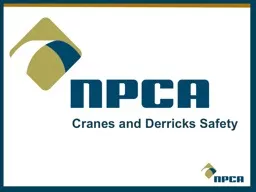 Cranes and Derricks Safety