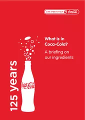 What is in CocaCola A brieng on our ingredients  ch p