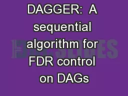 DAGGER:  A sequential algorithm for FDR control on DAGs