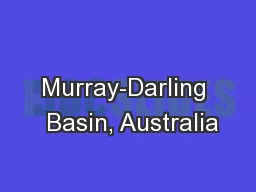 Murray-Darling  Basin, Australia