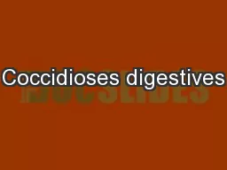 Coccidioses digestives