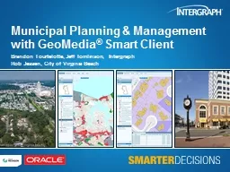 Municipal Planning & Management with