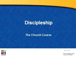 Discipleship The  Church