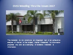 CVSS Weeding Thru the Issues 2017
