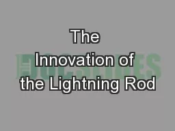 The Innovation of the Lightning Rod
