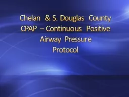 Chelan & S. Douglas County
