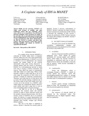 IRACST  International Journal of Computer Science and