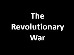 The Revolutionary War British Move Against New York