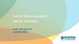 ACAP CEO Summit June 29, 2018