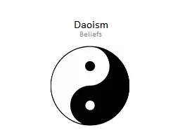 Daoism Beliefs Background