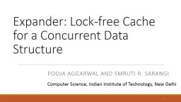Expander: Lock-free Cache for a Concurrent Data Structure
