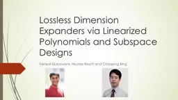 Lossless Dimension Expanders via Linearized Polynomials and Subspace Designs