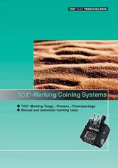 TOX MarkingCoining Systems TOX MarkingTongs Presses Po
