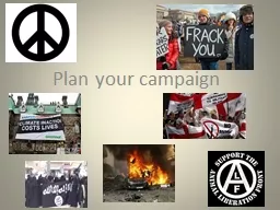 Plan your campaign Extremism