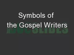 Symbols of the Gospel Writers