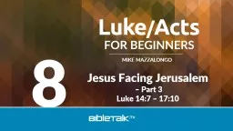 Jesus Facing Jerusalem