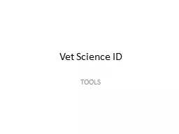 Vet Science ID TOOLS Autoclave