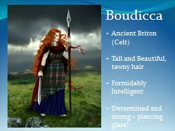 Boudicca Ancient Briton (Celt)