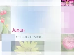 Japan Gabrielle  D espres
