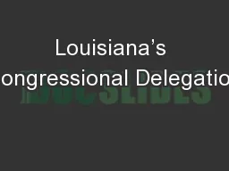 Louisiana’s Congressional Delegation