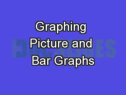 Graphing Picture and Bar Graphs