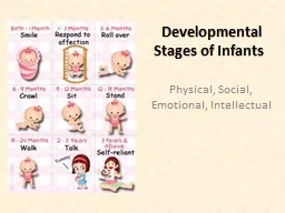 Developmental Stages of Infants