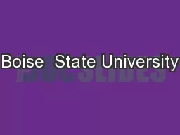 Boise  State University