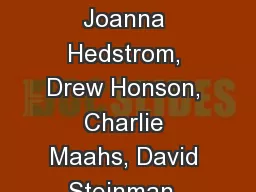 Van Morrison Group 2: Joanna Hedstrom, Drew Honson, Charlie Maahs, David Steinman, and