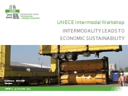 UNECE Intermodal Workshop
