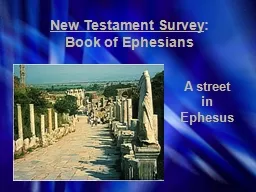 New Testament Survey : Book of Ephesians
