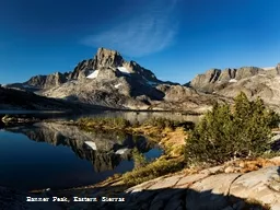 Banner Peak, Eastern Sierras