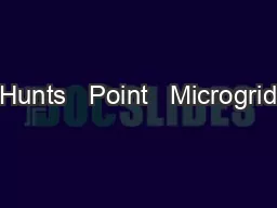 Hunts   Point   Microgrid
