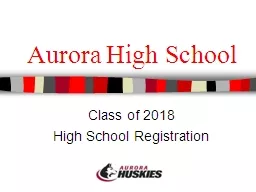 Aurora High School Class of