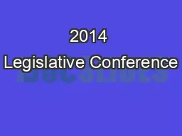 2014 Legislative Conference