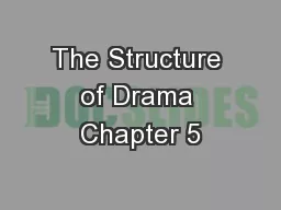 The Structure of Drama Chapter 5