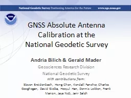 GNSS Absolute Antenna Calibration at the